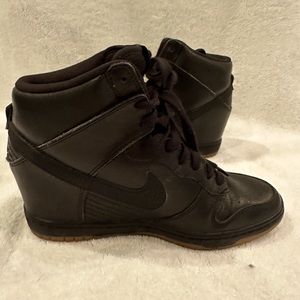 Nike Dunks Sky High Top- Hidden Wedge Sneaker